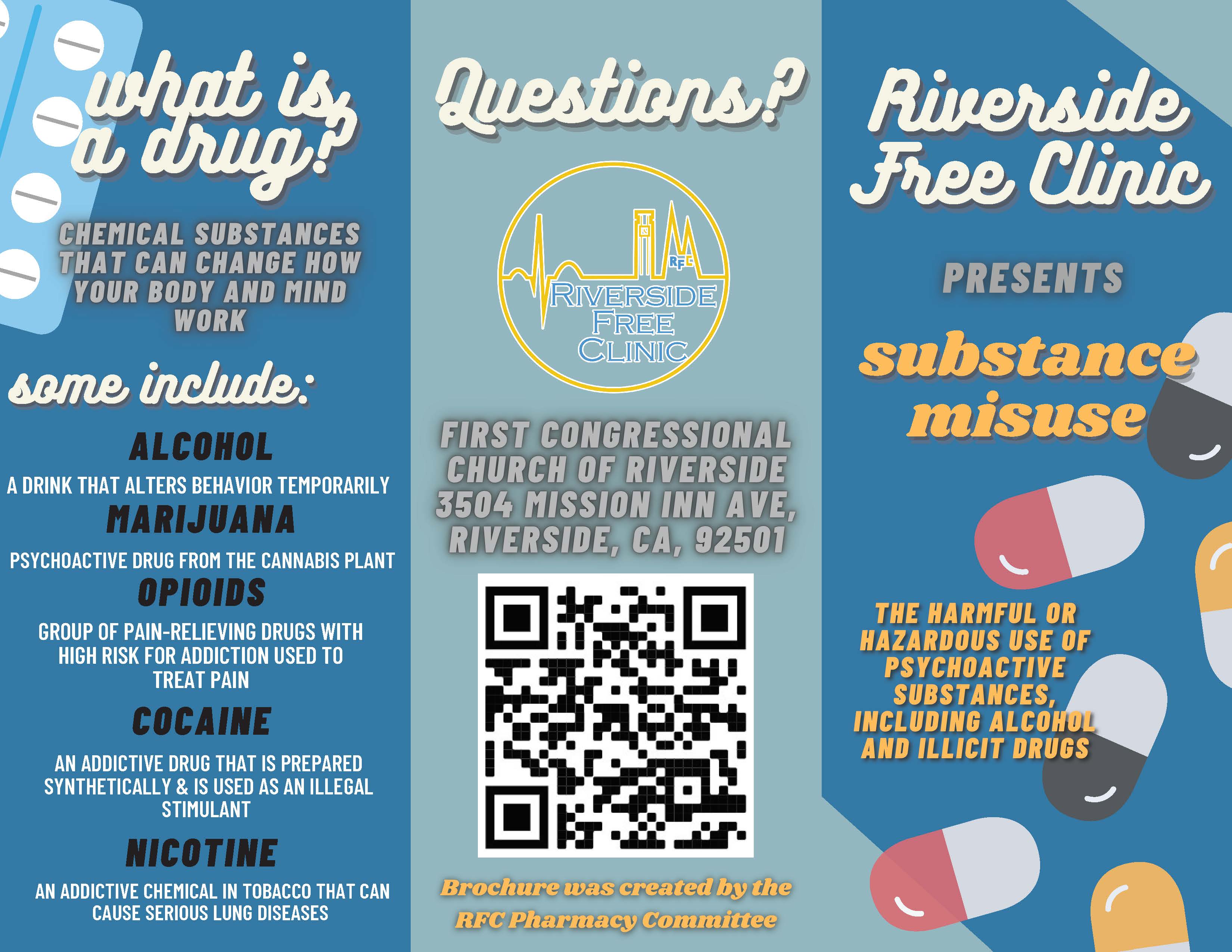 Riverside Free Clinic Substance Misuse Page 1